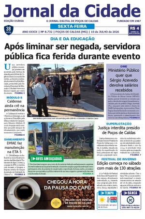 Jornal da Cidade 10 de julho de 2026