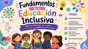 Fundamentos De La Educacion Inclusiva