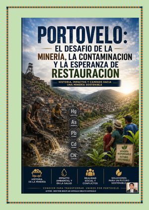 Libro Portovelo El Desafío De La Minería, La Contaminación Y La Esperanza De Restauración