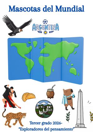 Libro Mascotas Del Mundial Tercer Grado