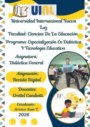 La Evaluación Didáctica General