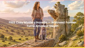 Free Cozy Mystery: The Fatal Ledge | 4 Key Facts About Grace Ashmere's Novella
