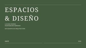 Portafolio de diseño I y II