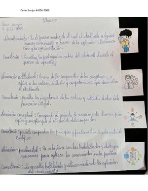 Glosario Ciencias