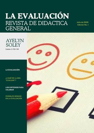 Revista De Didactica General
