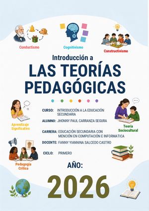 Teorias pedagogicas