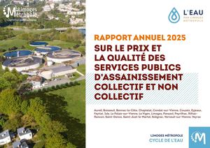 Rapport annuel 2025 sur le prix et la qualité des services publics d'assainissement collectif et non collectif
