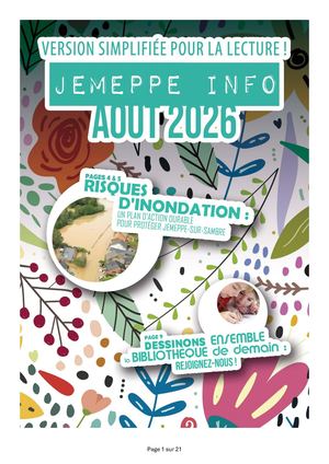 JEMEPPE INFO - AOUT 2026 - Version simplifiée