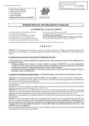 AR1 2026 01091 ARR OKONAWA VIA AR1 2026 075 20260709- OKINAWA 2026 075 9 RUE FLATTERS Publiée Le 10 07 2026