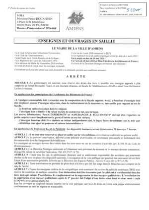AR1 2026 01093 -ARR MMA VIA AR1 2026 068 20260709 - MMA 2026 068 3 RUE DU GENERAL LECLERC- Publiée Le 10 07 2026