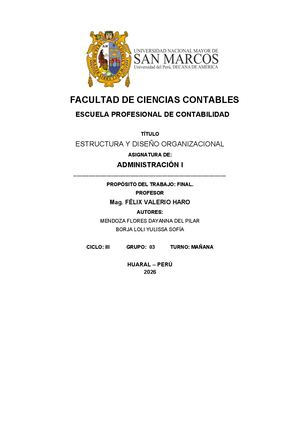 Estructura Y Diseño Organizacional (1)