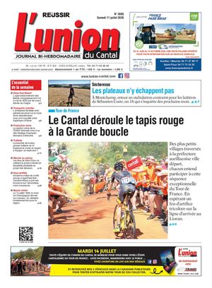 L'union Du Cantal N° 3905