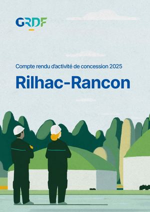 Compte-rendu d'activité de concession 2025 - Rilhac-Rancon - GRDF