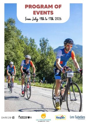 Program of events from July 11th to 17th 2026