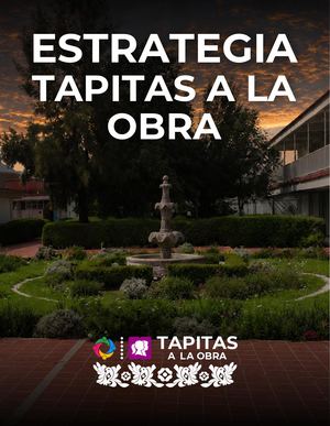 Estrategia Tapitas A La Obra