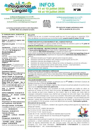 26 11 Et 12 , 18 Et 19 Juillet 2026