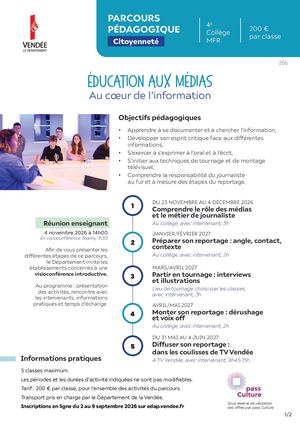 Parcours Éducation aux médias