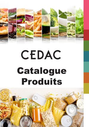 Catalogue produits CEDAC