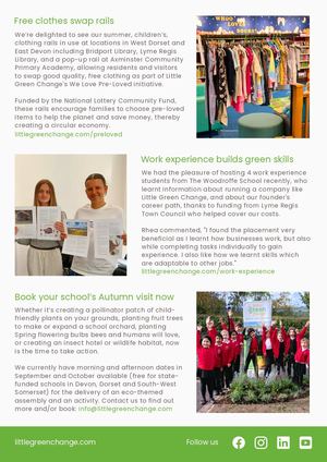 Little Green Change Newsletter, July 2026