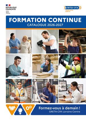 Catalogue Formation Continue 2025