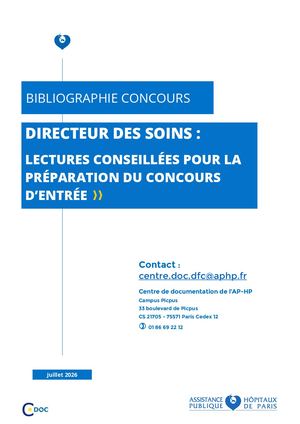 Directeur Des Soins Juillet 2026