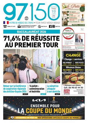 Journal le 97150 - Edition du vendredi 10 juillet 2026 - N°1024