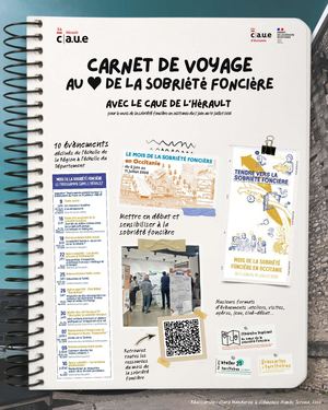Carnet de Voyage Mois de la sobriété foncière CAUE 34 2026