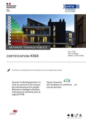 Certification Knx