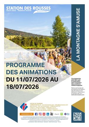 Programme des animations