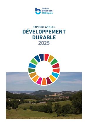 Rapport annuel Développement Durable du Grand Besançon