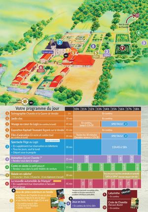 Programme des animations estivales - Logis de la Chabotterie