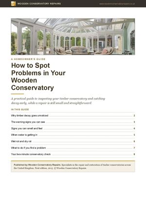 Wooden Conservatory Repair Guide