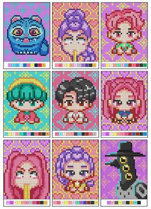 5 Pixel Art Nuevo Completo