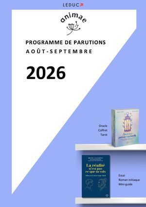 AP Animae Août-Septembre 2026