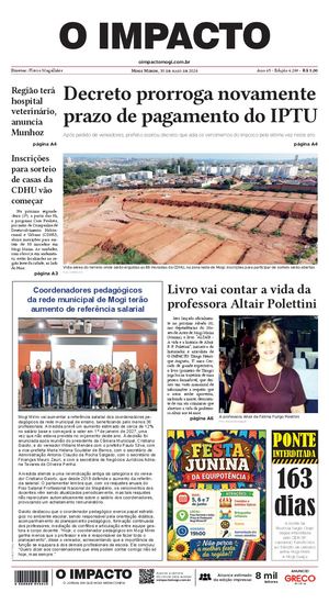 O Impacto 30 05 26