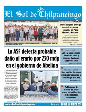 El Sol De Chilpancingo 10 Julio 2026 Compressed