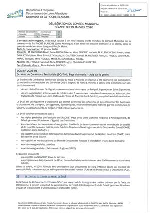 La Roche Blanche Avis SCOT