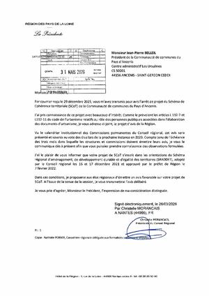 Région PDL Avis SCOT