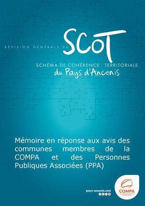 Mémoire En Réponse Avis Scot