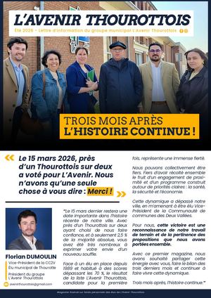L'Avenir Thourottois | Été 2026