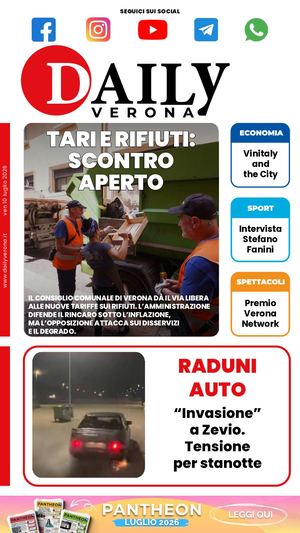 Daily Verona 10 Luglio 2026