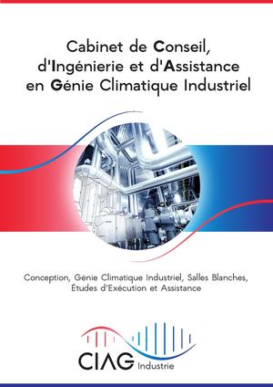 Plaquette Commerciale Ciag Industrie