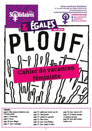 Bulletin Solidaires et Egales - spécial été 2026
