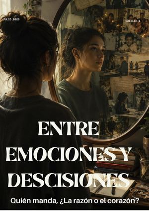 Entre emociones y decisiones, quien manda ¿La razón o el corazón?