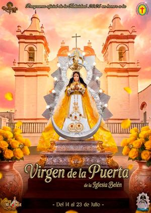 Programa Festividad 2026 En Honor A La Inmaculada Virgen De La Puerta De La Iglesia Belen De Trujillo