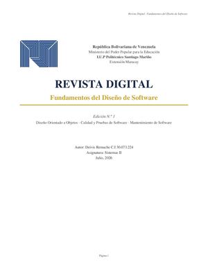 Fundamentos del Diseño de Software