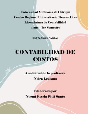 Portafolio Digital Costos