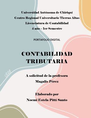 Portafolio Digital Tributaria