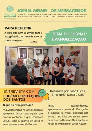 Jornal Meimei Os Mensageiros 2 ª Edição Nov 2023