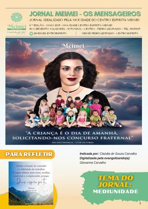 Jornal Meimei Os Mensageiros 6 ª Edição Maio 2025 (3)